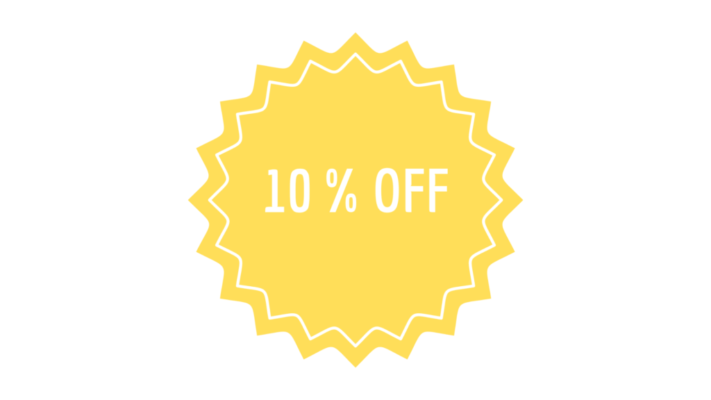10% di sconto
